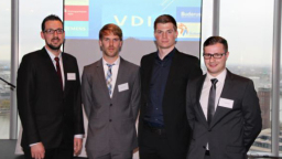 Die vier Preisträger des VDI-Förderpreis