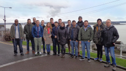 Die Exkursionsgruppe bei einem Ausflug (Bild: Stefanie Gruttauer / TH Köln) Die Exkursionsgruppe bei einem Ausflug (Bild: Stefanie Gruttauer / TH Köln)