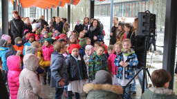 Kinder bei der bewegten Mittagspause (Bild: Andreas Schneider / FH Köln)