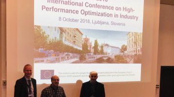 Organisationskomitee der internationalen Konferenz HPOI, die im Oktober 2018 in Ljubljana stattfand. (Bild: Prof. Dr. Bartz-Beielstein / TH Köln)