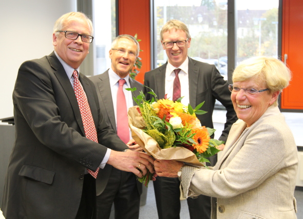 Prof. Dr. Christian Averkamp, Prof. Dr. Bernd Franzkoch, Prof. Dr. Rüdiger Küchler, Gretel Franzkoch