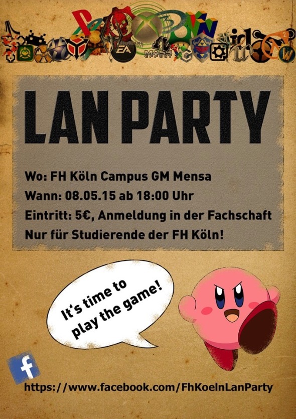 Flyer LAN Party 2015 Flyer LAN Party 2015