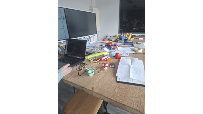 Innovationsraum mit Laptop