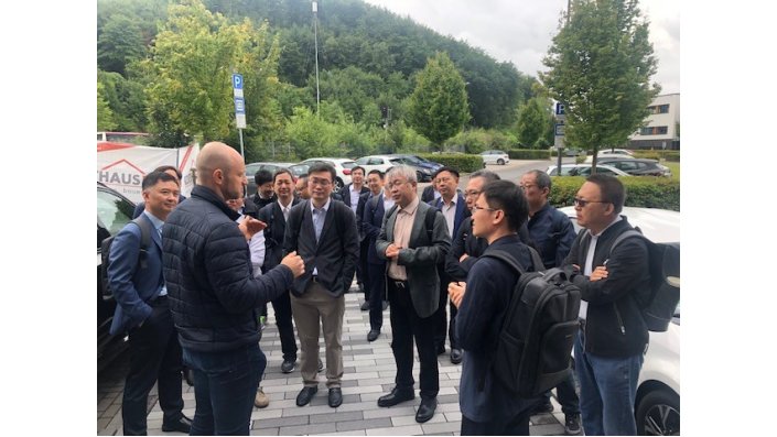 Delegation der Chinese Academy of Sciences 2025