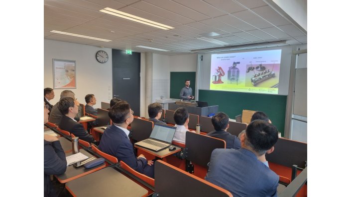 Delegation der Chinese Academy of Sciences 2025
