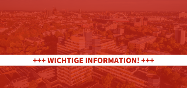 Wichtige Information (Bild:TH Köln)