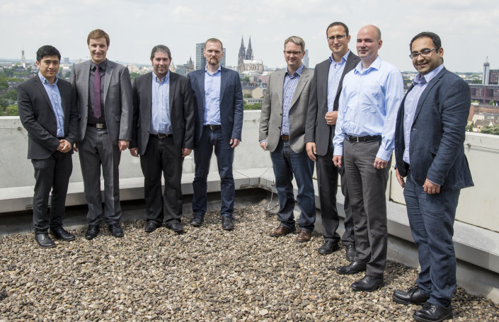 Gruppenfoto der Teilnehmer von USecureD bei ihrem ersten Treffen in Köln