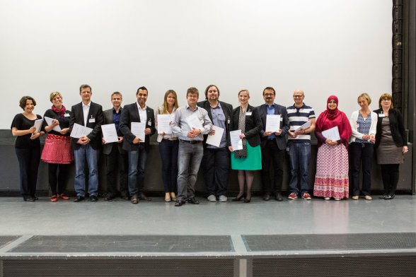 Die Gewinner des Lehrpreises der Fachhochschule Köln 2015