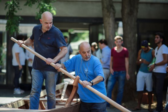 Martin Waleczek (links) und Gilberto Penzo 