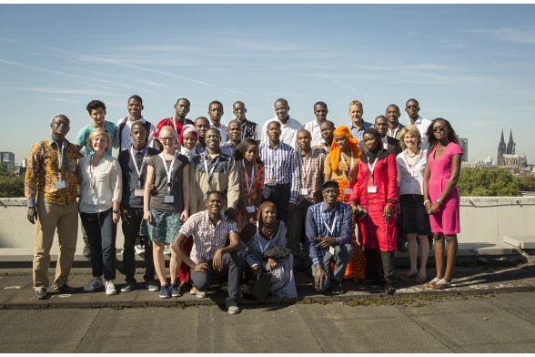 Acht Professoren und 16 Studierende von vier senegalesischen Universitäten besuchten die TH Köln.