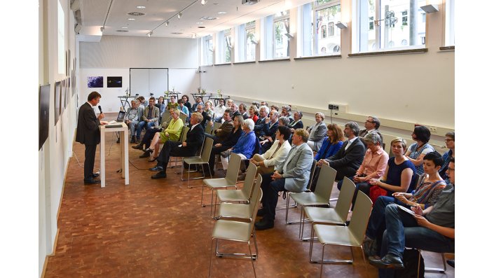 Prof. Dr. Klaus Becker, geschäftsführender Vizepräsident der TH Köln, bei der Feier zum 30-jährigen Jubiläum des CICS.