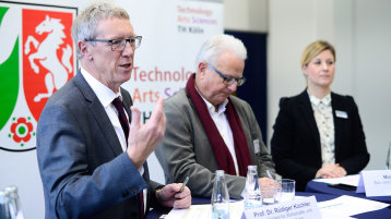 Prof. Dr. Rüdiger Küchler, Prof. Andreas Theilig, Mirja Montag