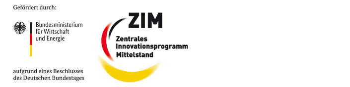 Logos von BMWi und ZIM