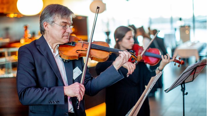 Mitglieder des Sinfonieorchesters der TH Köln