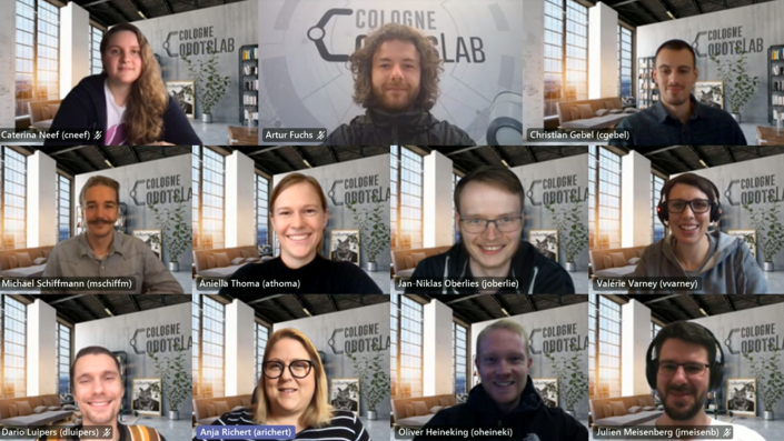 Teamfoto Cologne Cobots Lab Teamfoto Cologne Cobots Lab