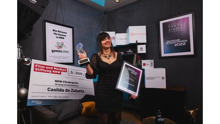 Casilda de Zulueta wurde mit dem „NRW-Förderpreis für junge Entwicklerinnen“ ausgezeichnet.