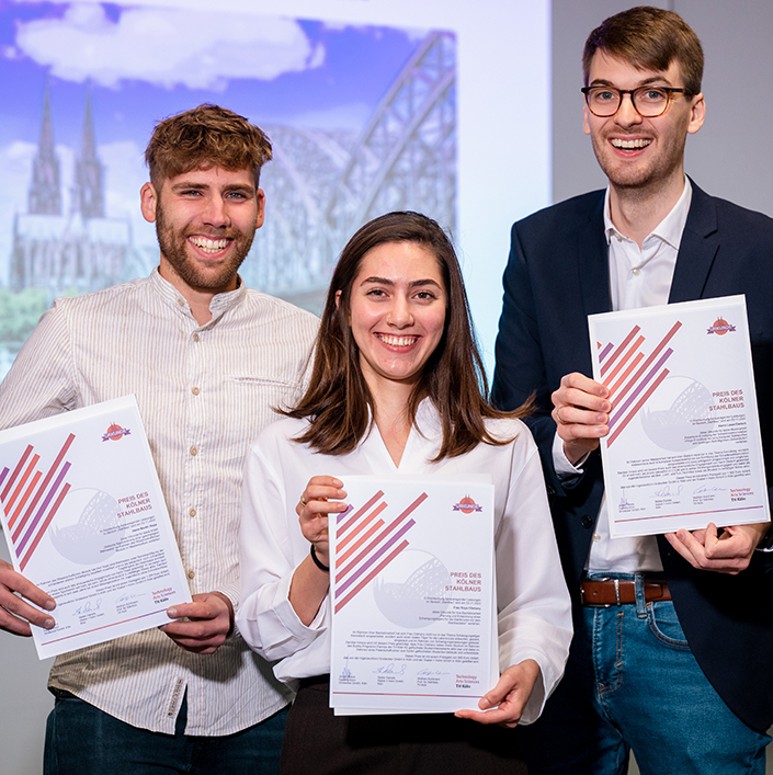 Die Gewinner*innen des Preises des Kölner Stahlbaus