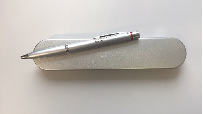 ROTRING Kugelschreiber aus Metall mit Gravur