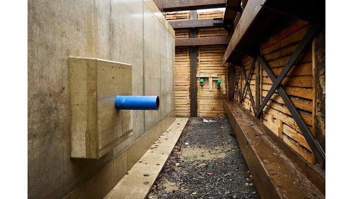 Riesige Rohre für Lösch- und Trinkwasser