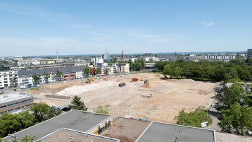 Baustelle am Campus Deutz (Bild: TH Köln)