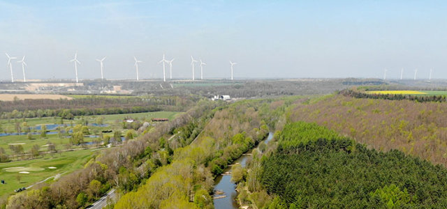 Renaturierter Abschnitt der Erft bei Frimmersdorf (Bild:Georg Lamberty)