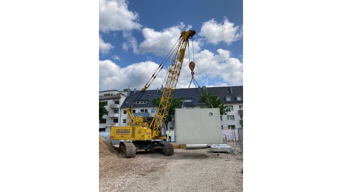 Brunnenbohrung am Campus Deutz