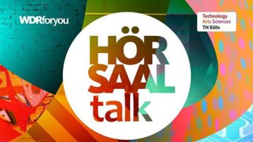 Logo des Hörsaaltalks (Bild: WDRforyou)