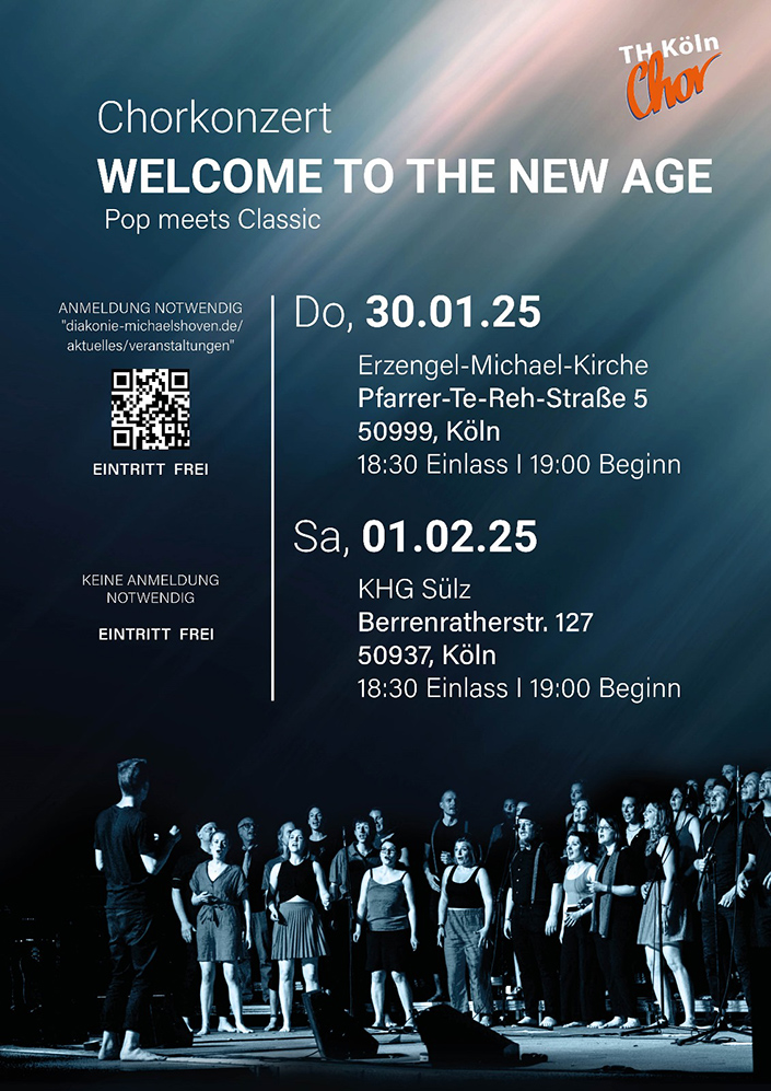 Plakat Winterkonzert des Chors der TH Köln Plakat Winterkonzert des Chors der TH Köln