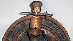Totenschild des Hieronymus Kress, KG 987, Germanisches Nationalmuseum (Bild: M. Runge) Totenschild des Hieronymus Kress, KG 987, Germanisches Nationalmuseum (Bild: M. Runge)