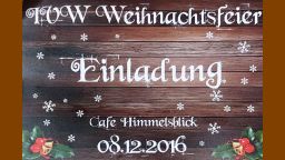 Einladung zur IVW Weihnachtsfeier (Bild: ivwKöln / TH Köln) Einladung zur IVW Weihnachtsfeier (Bild: ivwKöln / TH Köln)