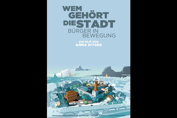 Plakat- wem gehört die Stadt