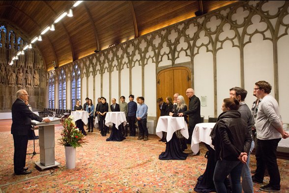 Die Rede im Rathaus