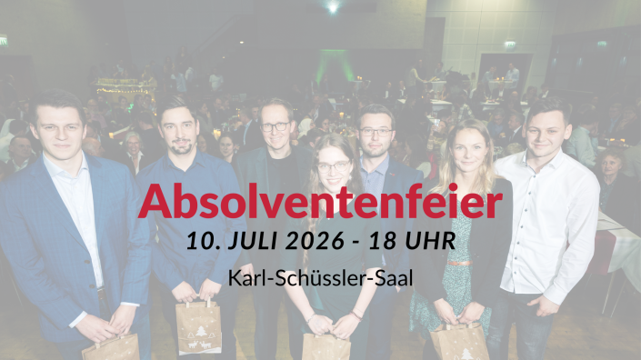 Absolventenfeier Juli 2026