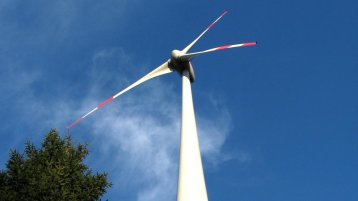 Windkraftanlage (Bild: Bärbel Pulte / TH Köln) Windkraftanlage (Bild: Bärbel Pulte / TH Köln)