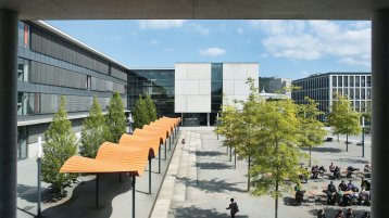 TH Köln, Campus Gummersbach Freifläche (Bild: TH Köln) TH Köln, Campus Gummersbach Freifläche (Bild: TH Köln)