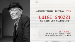 Luigi Snozzi (Bild: Luigi Snozzi) Luigi Snozzi (Bild: Luigi Snozzi)