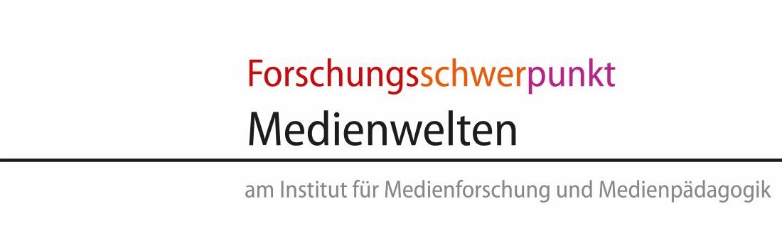 Logo Forschungsschwerpunkt Medienwelten 2021 (Bild: TH Köln / IMM)