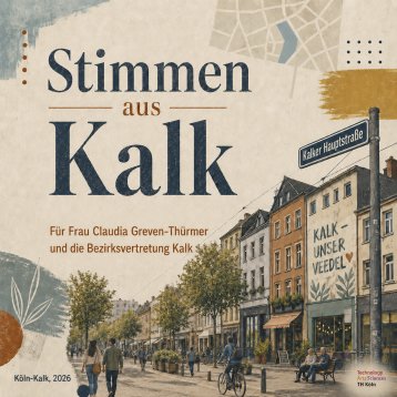 Stimmen aus Kalk (Bild: F01)