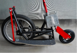 Zweirad mit Cupholder-Prinzip (Prototyp) Zweirad mit Cupholder-Prinzip (Prototyp)
