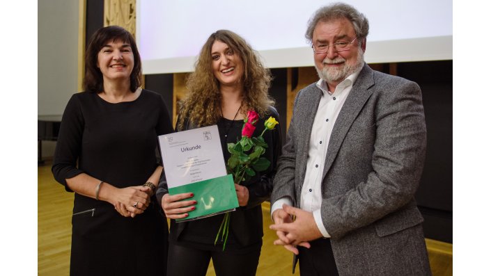 Petra Ladenburger, Nadjs Petrich, Gerd Sadowski (v.l.)