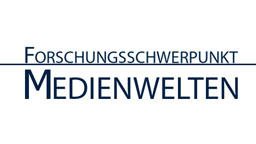 Schriftzug Forschungsschwerpukt Medienwelten (Bild: Christian Helbig)