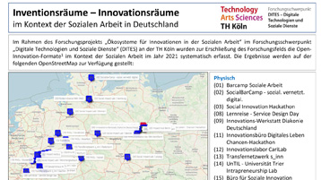OpenStreetMap: Inventionsräume und Innovationsräume im Kontext der Sozialen Arbeit (Bild: DITES 2023)