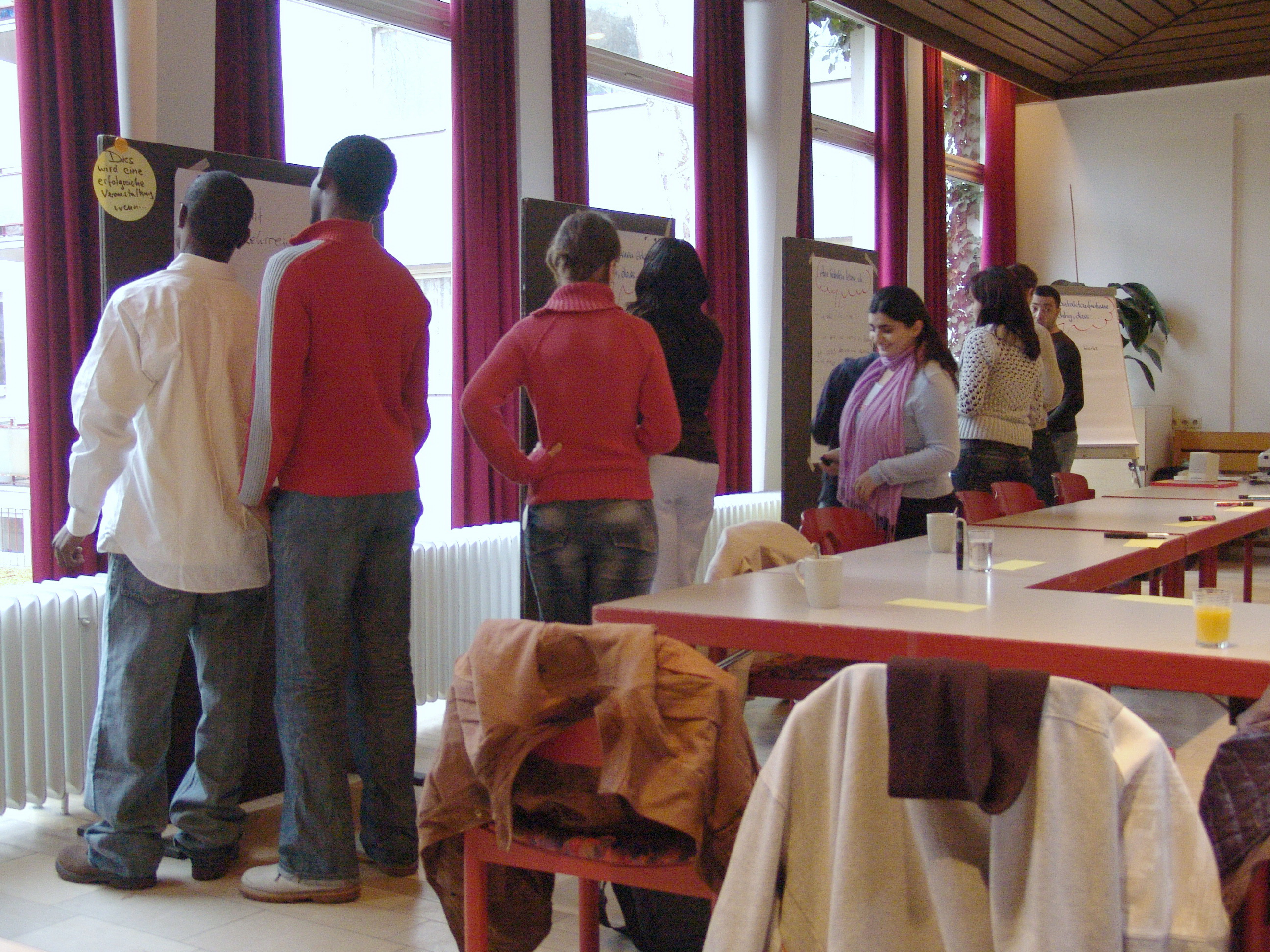 Archivbild: Aus den ersten Workshops 2007 Archivbild: Aus den ersten Workshops 2007