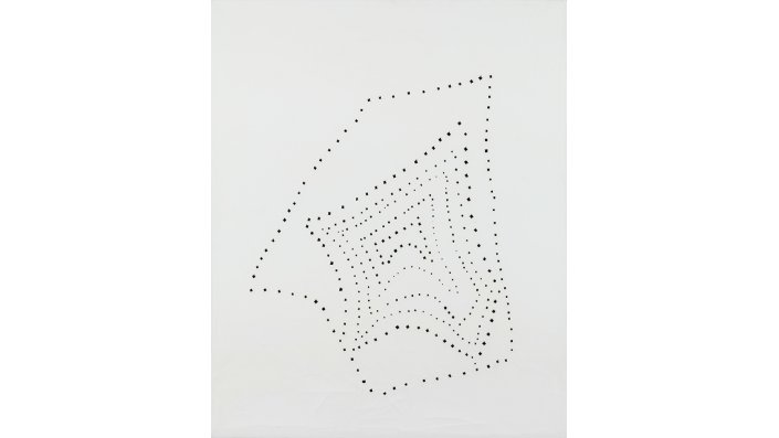 Lucio Fontana: Concetto Spaziale 51 B 14-224/3 (1949/51), Kunstmuseen Krefeld