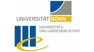 Logo Universität Bonn, Universitäts- und Landesbibliothek (Image: Universität Bonn, Universitäts- und Landesbibliothek)