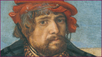 Lucas Cranach der Ältere, Selbstbildnis, um 1509/10 (Bild: TH Köln - CICS - Gunnar Heydenreich)