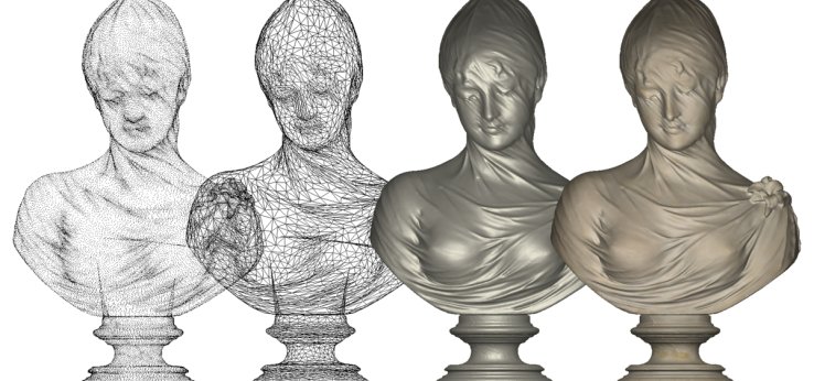 Donna velata von Cesare Lapini, Carrara-Marmor und Alabaster (Florenz, 1901). LETTER Stiftung, Köln. (Bild: ©TH Köln - CICS – Karoline Reck, Peter Kozub)