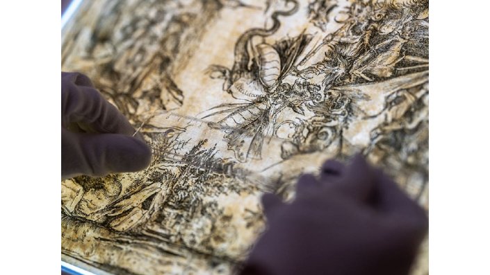 Cranach Papierstrukturanalyse