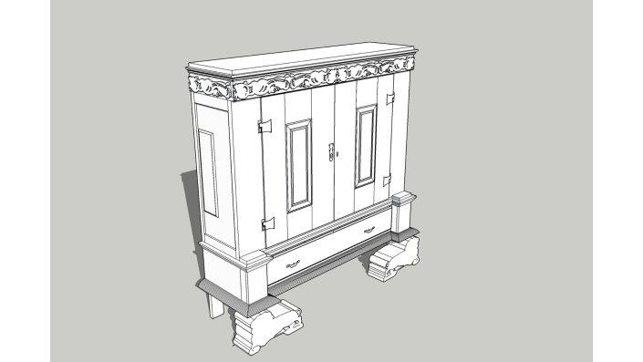 Vortragende: Rafael Sousa, Fernando dos Santos Antunes, Titel des Beitrags: "The use of 3D representation software as a support tool for volumetric reconstitutions on furniture interventions: The case of a 17th century vestry cabinet."