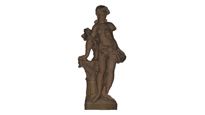 Texturiertes 3D-Modell der Ceres (Sommer) Figur